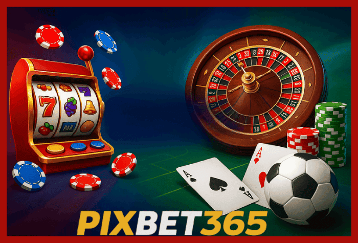 Jogos e bônus no Cassino PIXBET365