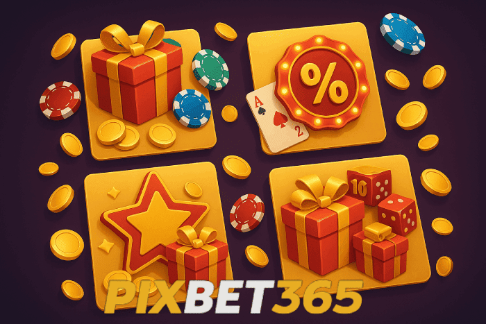 Bônus de cassino móvel PIXBET365 com apostas online