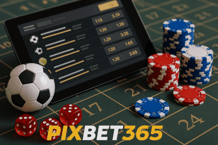 Aposte em apostas esportivas no cassino online PIXBET365