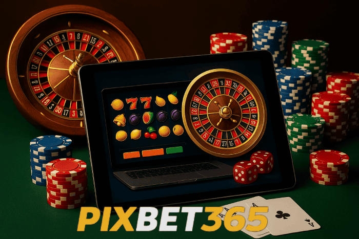 Plataforma online Cassino PIXBET365 com bônus exclusivos
